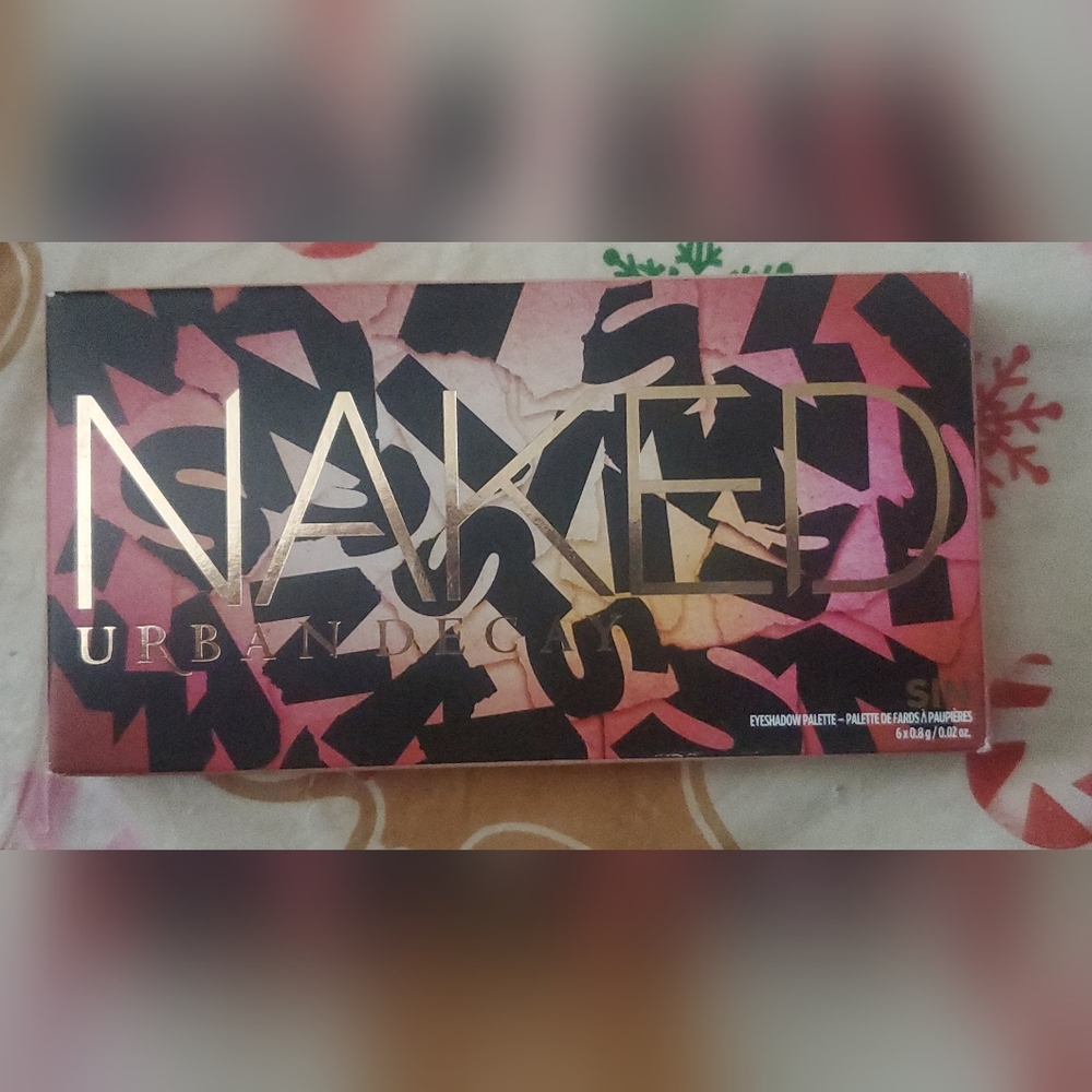 Urban Decay Naked Palette with Pink and Gold Hues